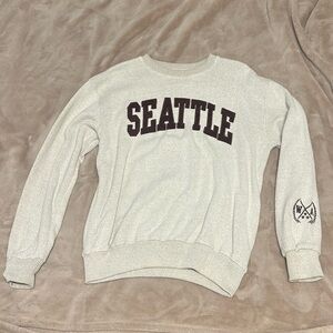 Seattle Cream Sweatshirt